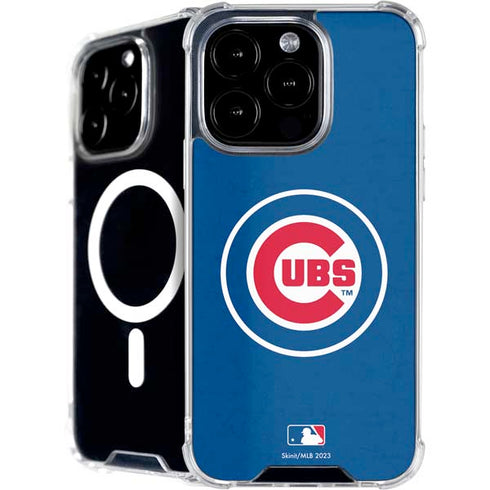 MLB Chicago Cubs - Solid Distressed iPhone 16 Pro MagSafe Case